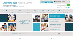Desktop Screenshot of greenfordroadmedicalcentre.nhs.uk